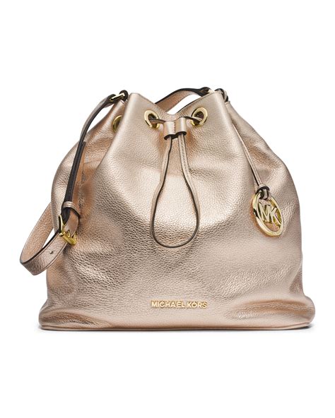 michael michael kors jules large drawstring shoulder 